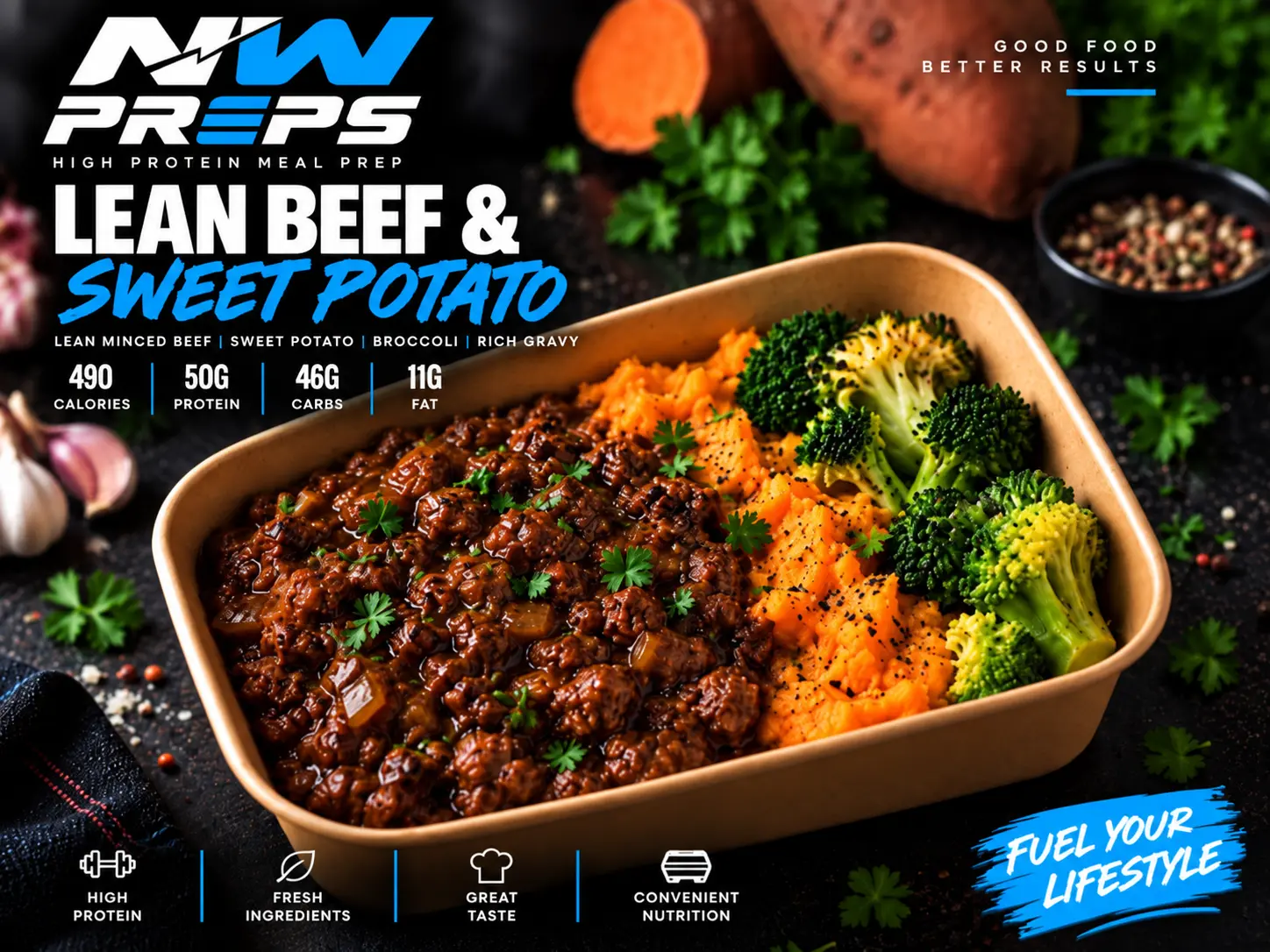 Lean Beef & Sweet Potato