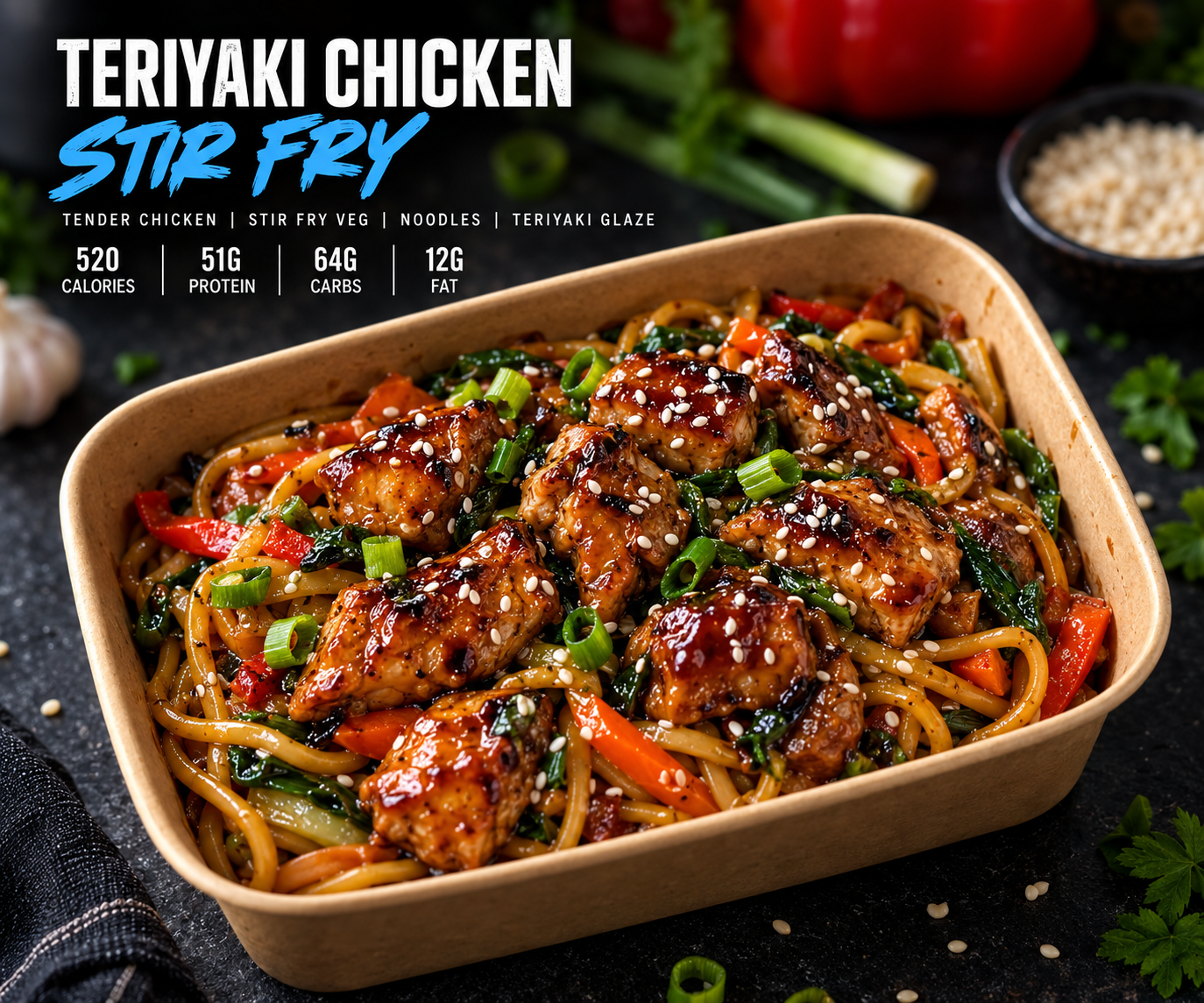 Teriyaki Chicken Stir Fry